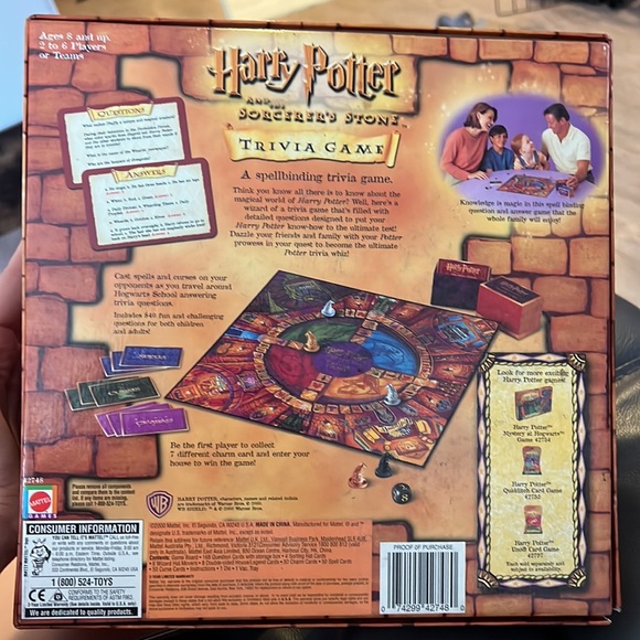 Harry Potter trivia game - Picture 2 of 2